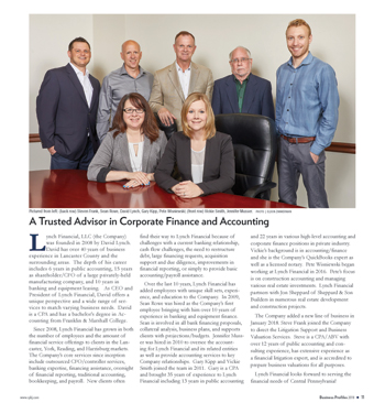 Lynch Financial featured in Central Penn Business Journal.